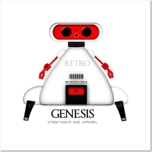 Genesis Streetwear - Retrobot Posters and Art